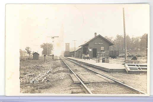 Clyman Train Station 1912